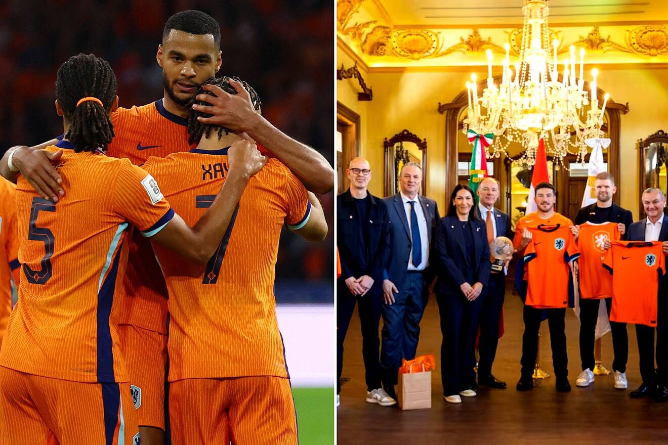 Selecci�n de Pa�ses Bajos / Delegados de Paises Bajos en Nuevo Le�n...