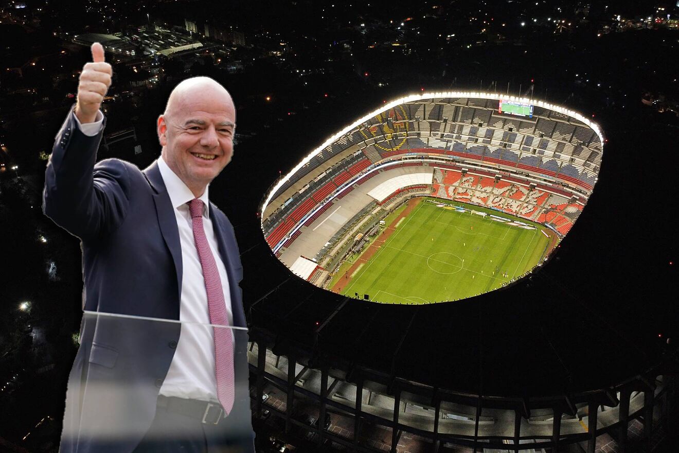 Gianni Infantino se ilusiona con la inauguración el el 'Coloso de...