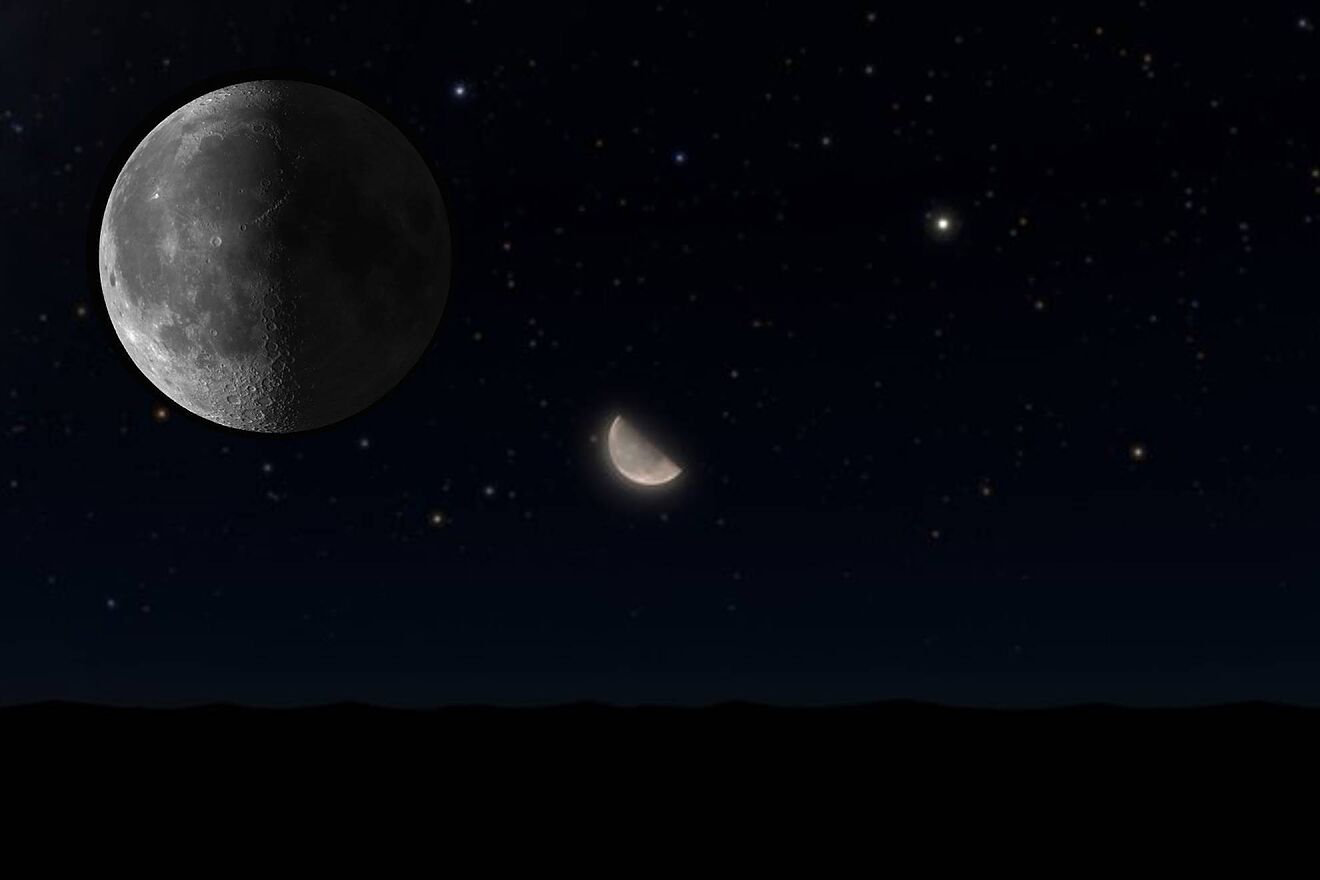 Cuarto Menguante de la luna.