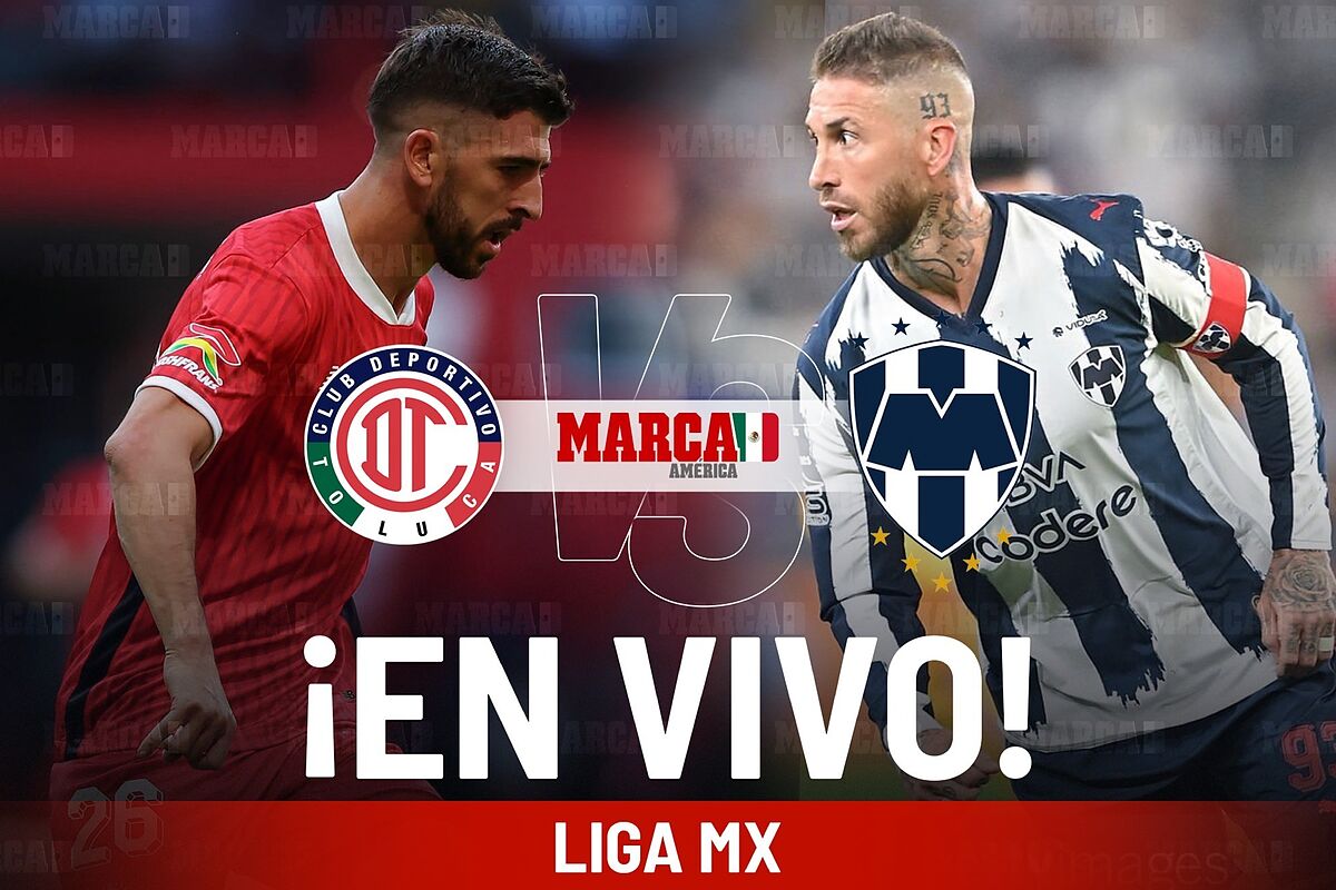 Image for Monterrey vs Toluca EN VIVO Hoy. Sergio Ramos vs Paulinho en Semifinales Ida de Liga MX 2025