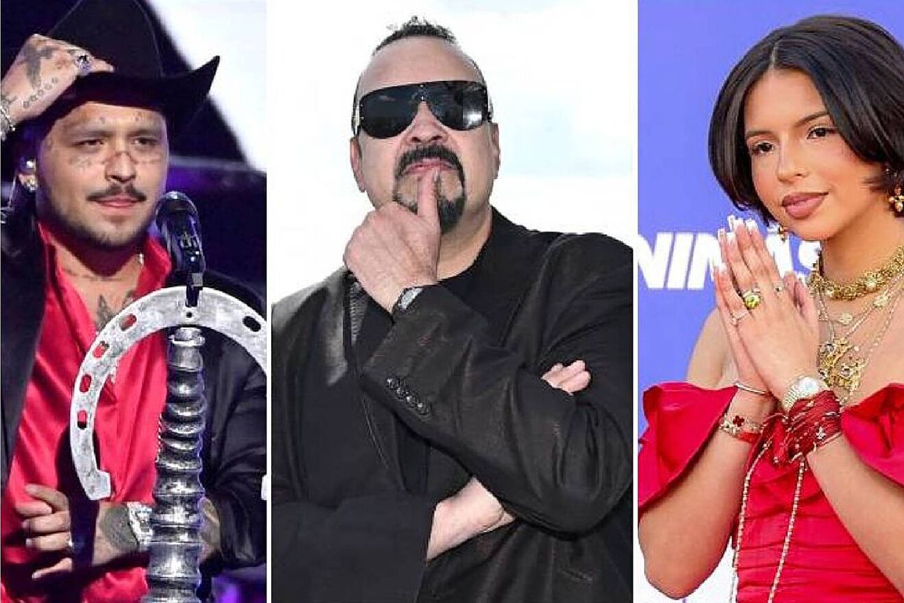 Christian Nodal le disputa el Latin Grammy a su suegro Pepe Aguilar.