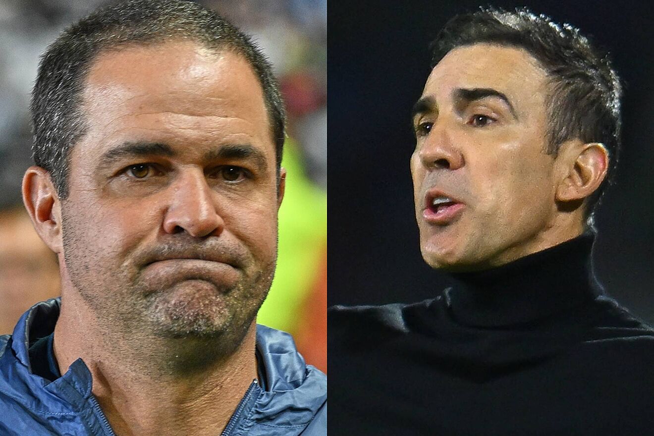 Andr� Jardine y Vicente S�nchez.