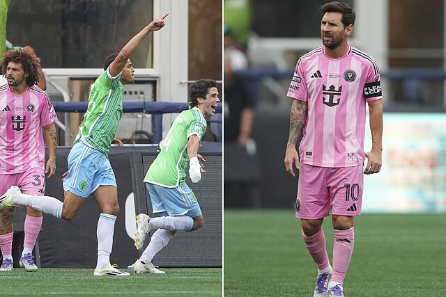 Seattle se impuso en la final al Inter Miami de Messi