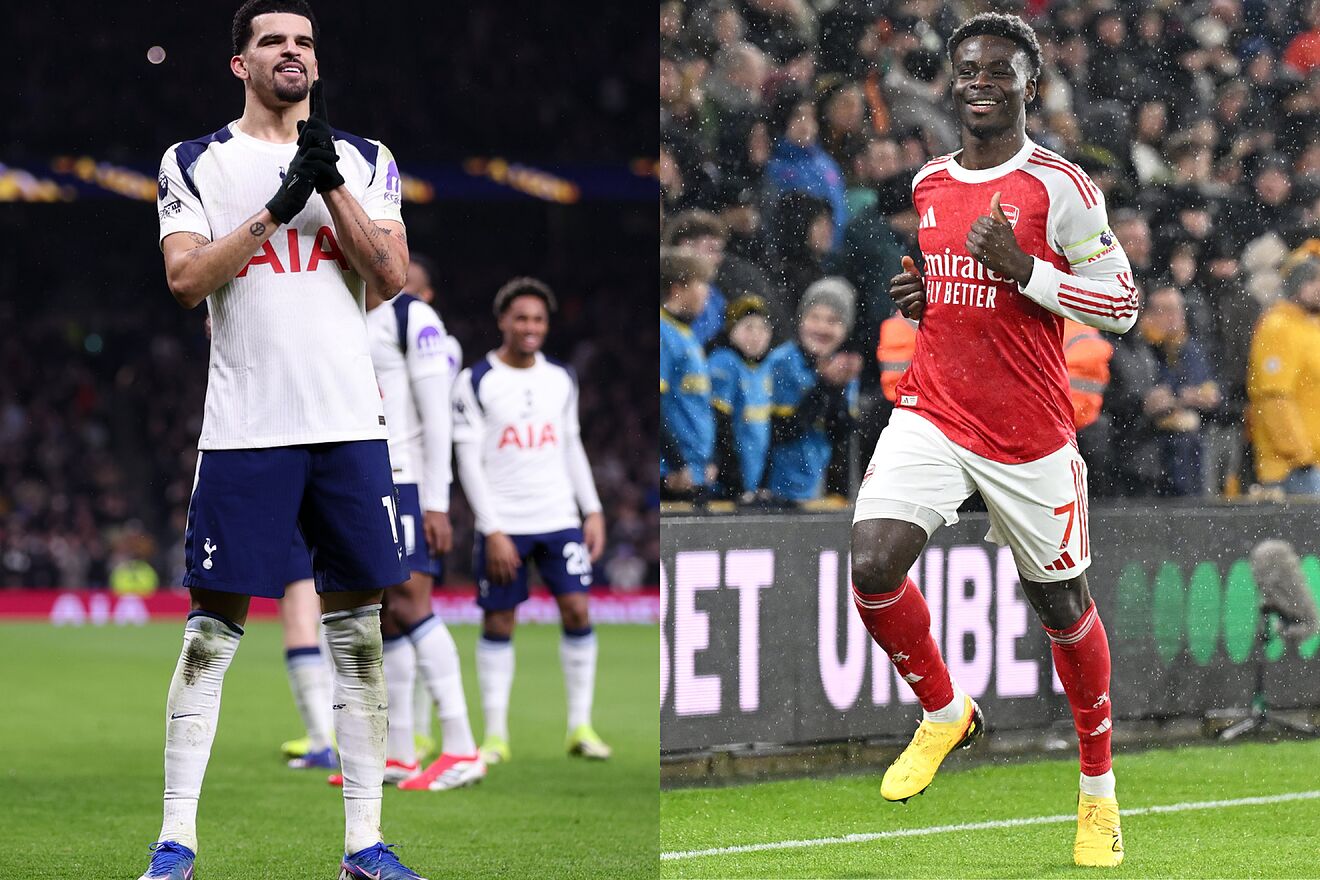 Tottenham vs Arsenal: Dónde ver el Derbi del Norte, a qué hora...