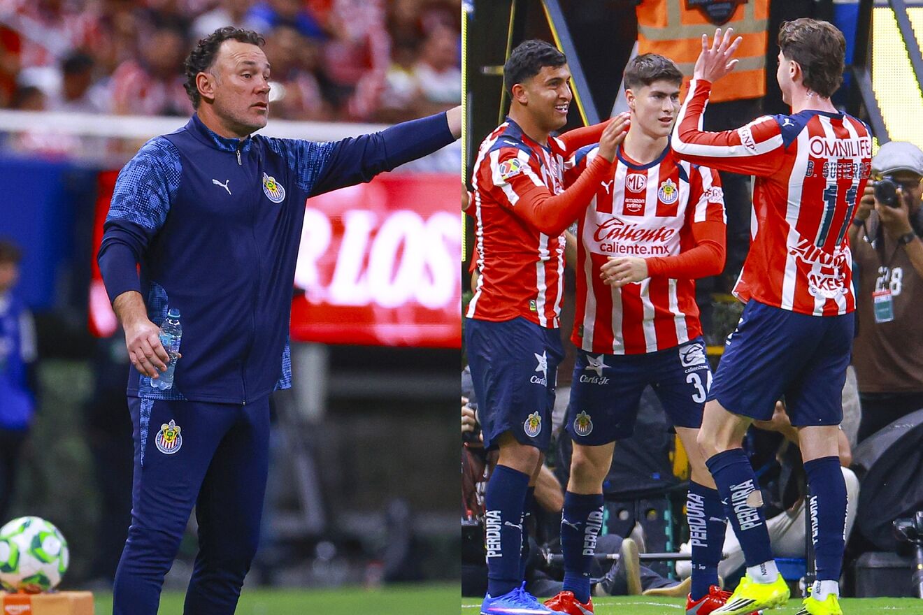 Resumen y goles Chivas vs Puebla: Hormiga Gonz�lez y Gabriel Milito se aferran a la cima con goleada