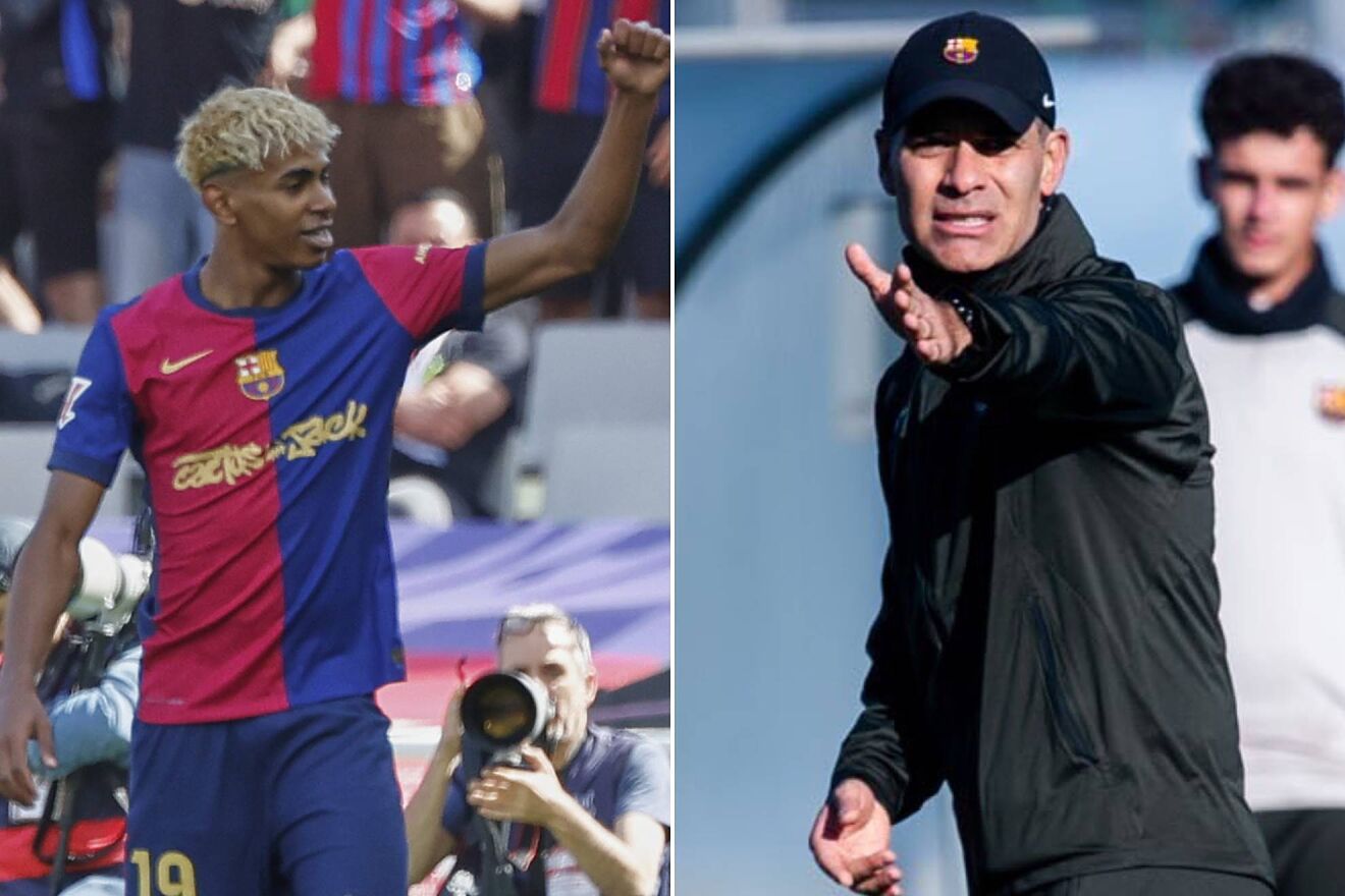 Rafael M�rquez FC Barcelona Lamine Yamal LaLiga