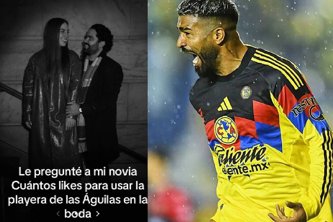 Aficionado se casa vestido de azulcrema gracias a reto cumplido por el...