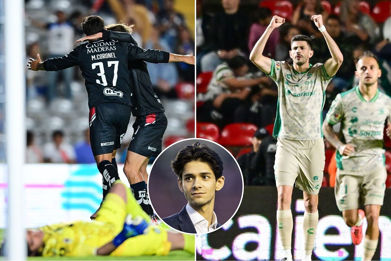 Resumen y goles Querétaro vs Santos: Alejandro Irarragorri y su equipo suman 728 días sin ganar como visitante en feria de goles