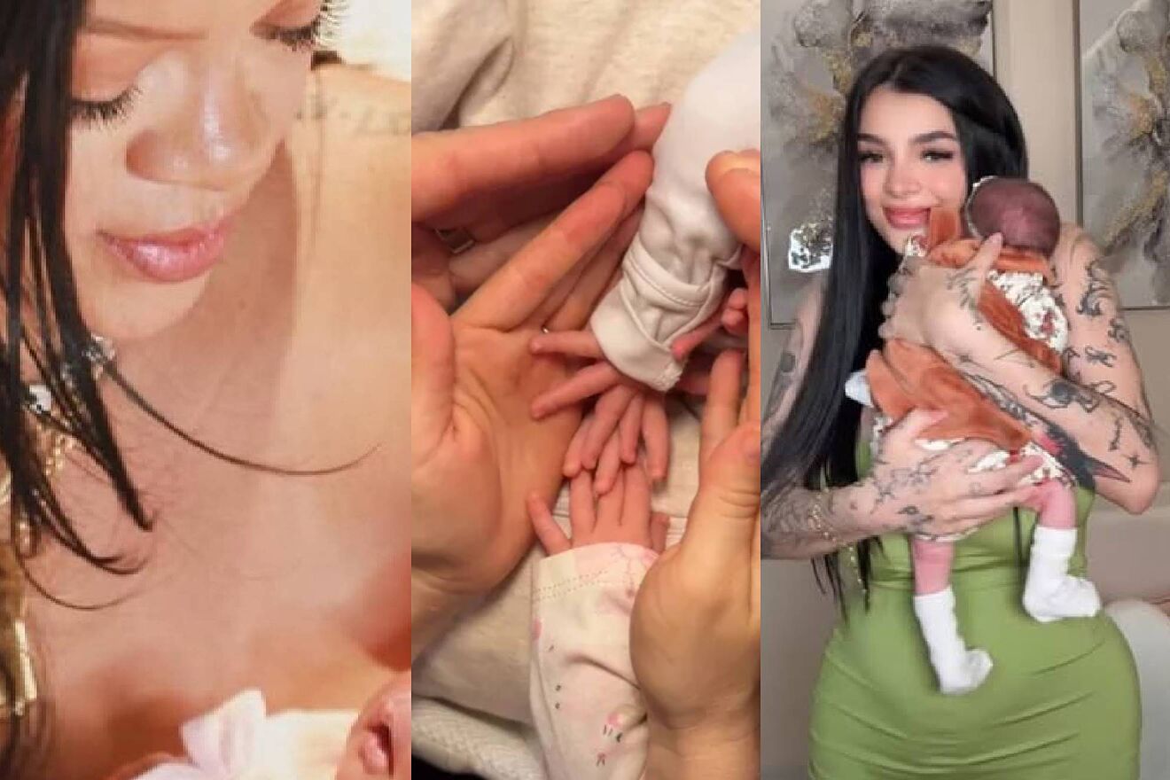 Karely Ruiz y los artistas que tuvieron beb�s en 2025