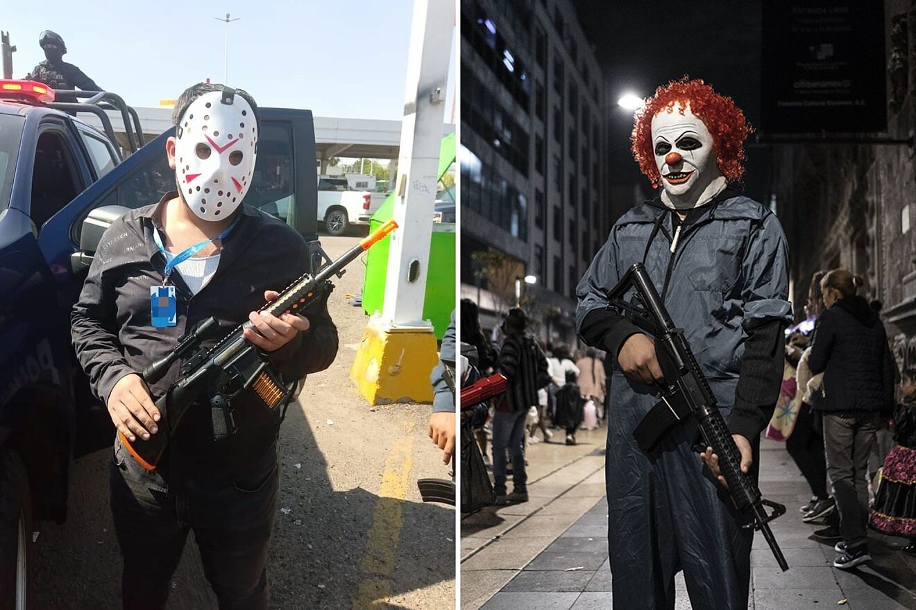 Autoridades multar�n a quienes usen disfraces alusivos al crimen...