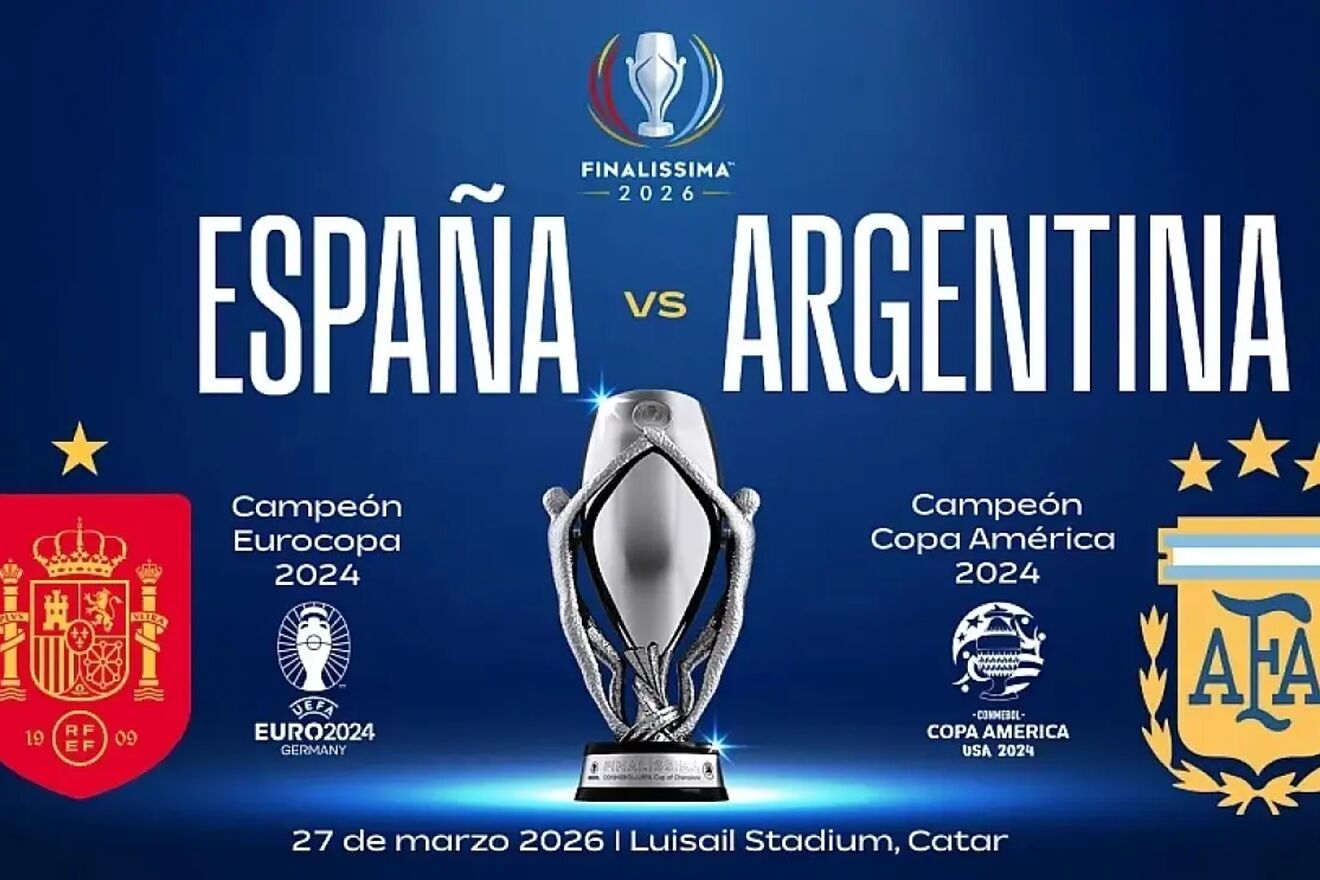 La Finalissima entre Espa�a y Argentina se jugar� el 27 de marzo