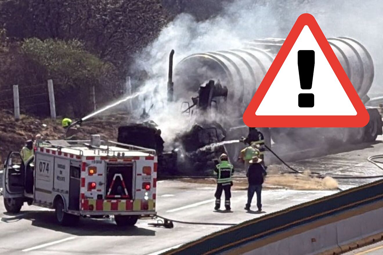 En pleno inicio de vacaciones de Semana Santa, la M�xico-Puebla est�...