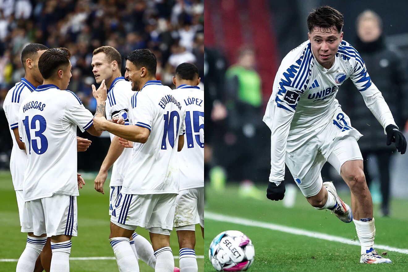 Goles y resumen Copenhague vs Silkeborg: Rodrigo Huescas inamovible y...