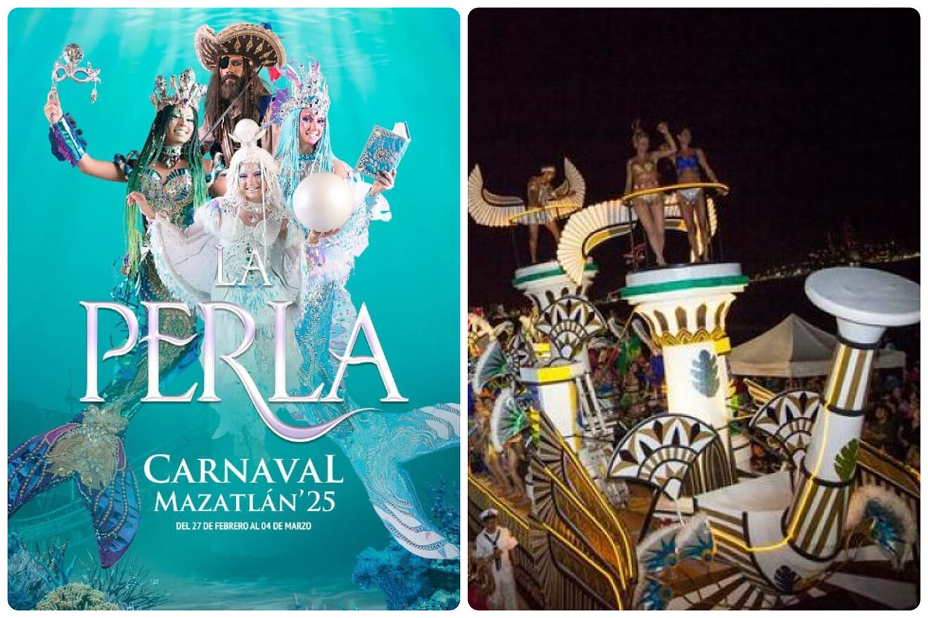 Los desfiles cuentan con espectaculares carros aleg�ricos.