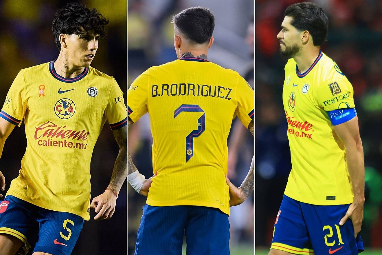 Club Am�rica Kevin �lvarez Brian Rodr�guez Henry Mart�n Liga MX