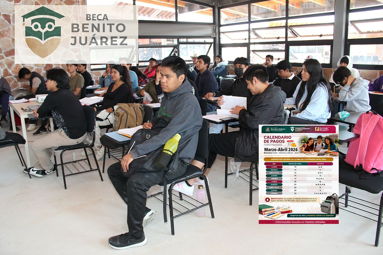 Beca Benito Ju�rez Pago Abril 2026: �Qui�nes reciben dep�sito de...