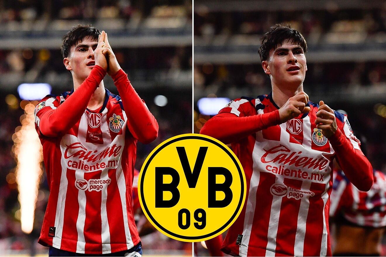 La Hormiga Gonz�lez con seguimiento del Borussia Dortmund en el...