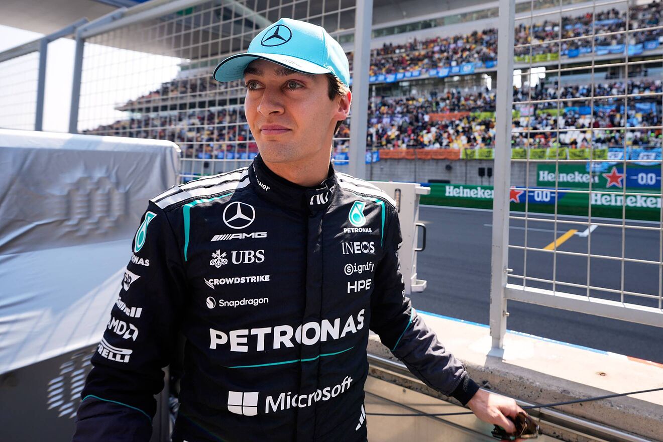 George Rusell Mercedes F1 GP China