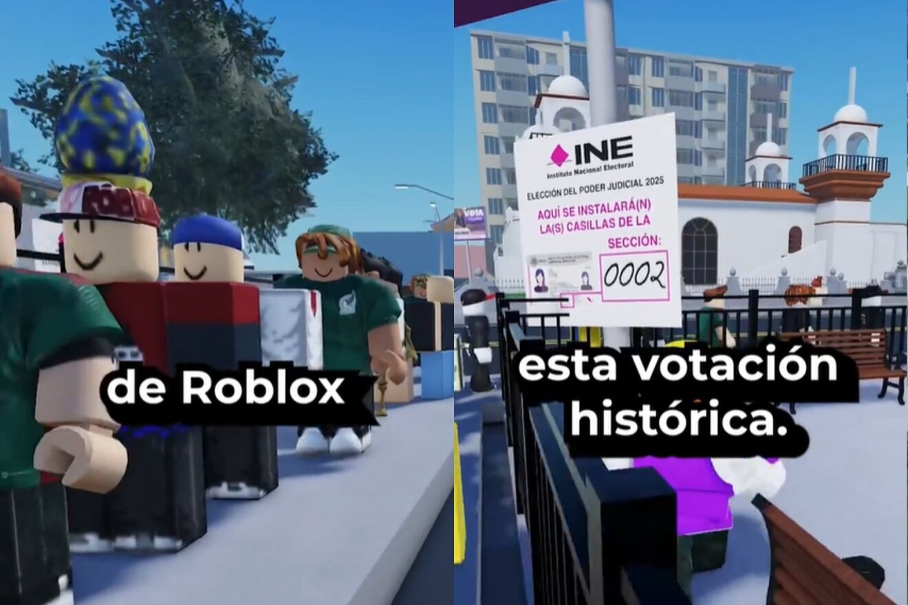 INE llega a Roblox con el juego '�C�mo Votar?' para ense�ar proceso electoral en elecci�n judicial del 1 de junio