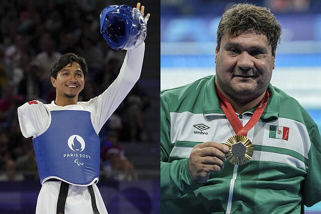 Juan Diego Garc�a L�pez y Arnulfo Castorena fueron dos de los medallistas de M�xico en los Juegos Paral�mpicos Par�s 2024.