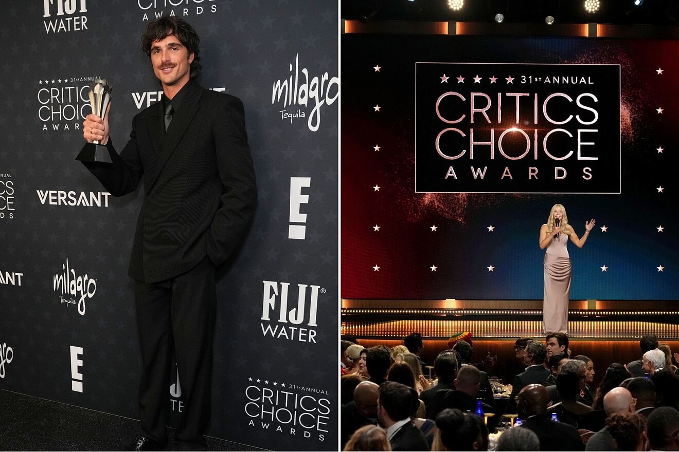 ista de ganadores incluyendo Jacob Elordi por su papel en Frankenstein