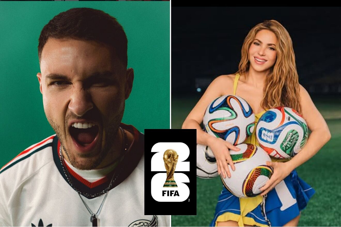 Santiago Gim�nez, protagonista en el video de Shakira en la canci�n...