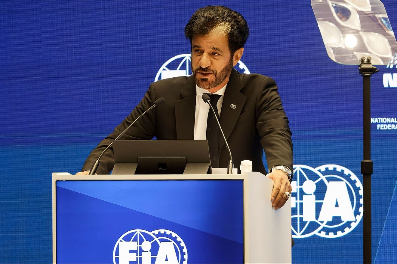 Mohammed Ben Sulayem, m�ximo dirigente de la F�rmula 1.