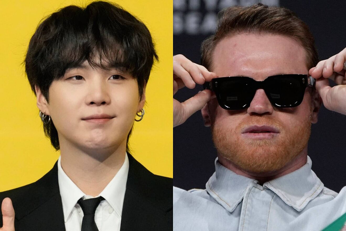 Suga y Canelo �lvarez.