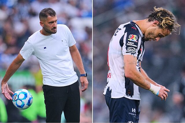 Nico S�nchez se revela frustrado con la derrota de Monterrey ante San Luis