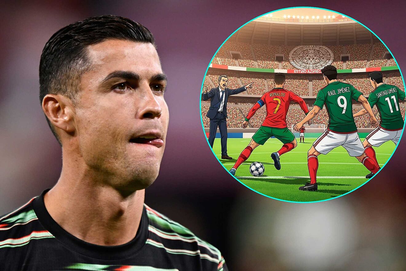 Cristiano Ronaldo enfrentar� a M�xico en el Azteca en marzo 2026