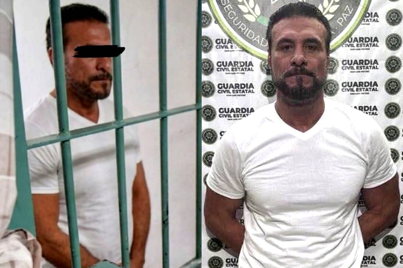 Alberto del R�o en el penal "La Pila" |