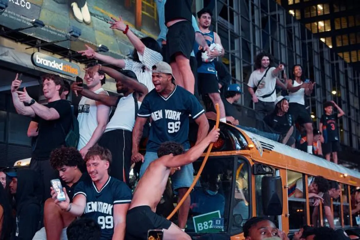Se desata el caos en Nueva York tras la victoria de los Knicks | Marca México