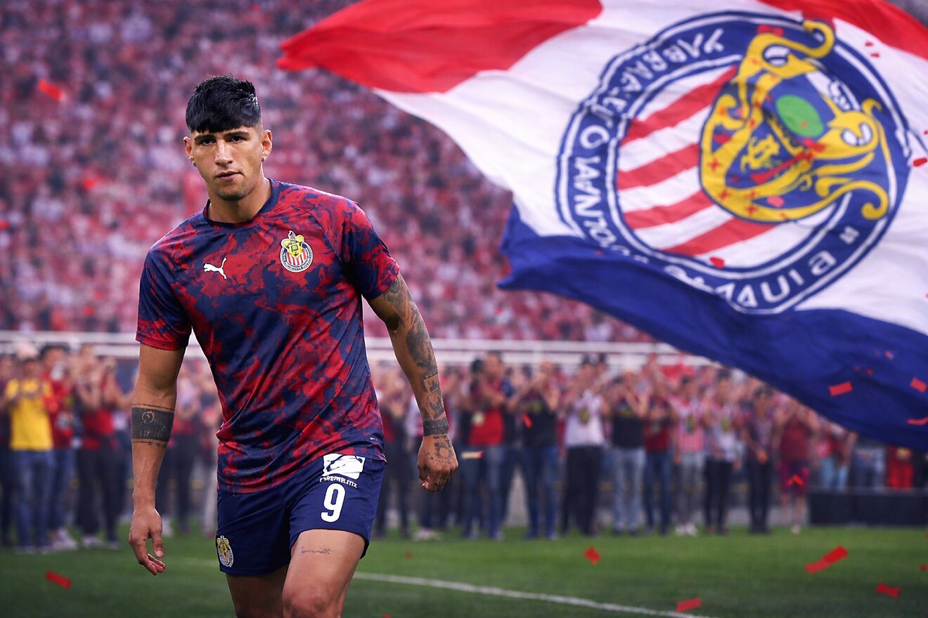 Alan Pulido, ex jugador de Guadalajara.