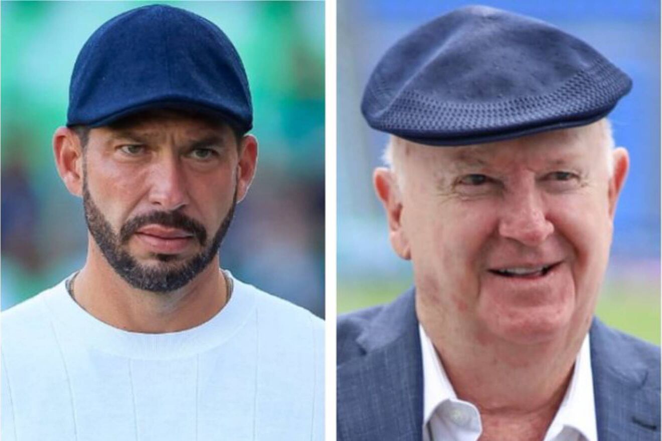 Benjam�n Mora y Manolo Lapuente