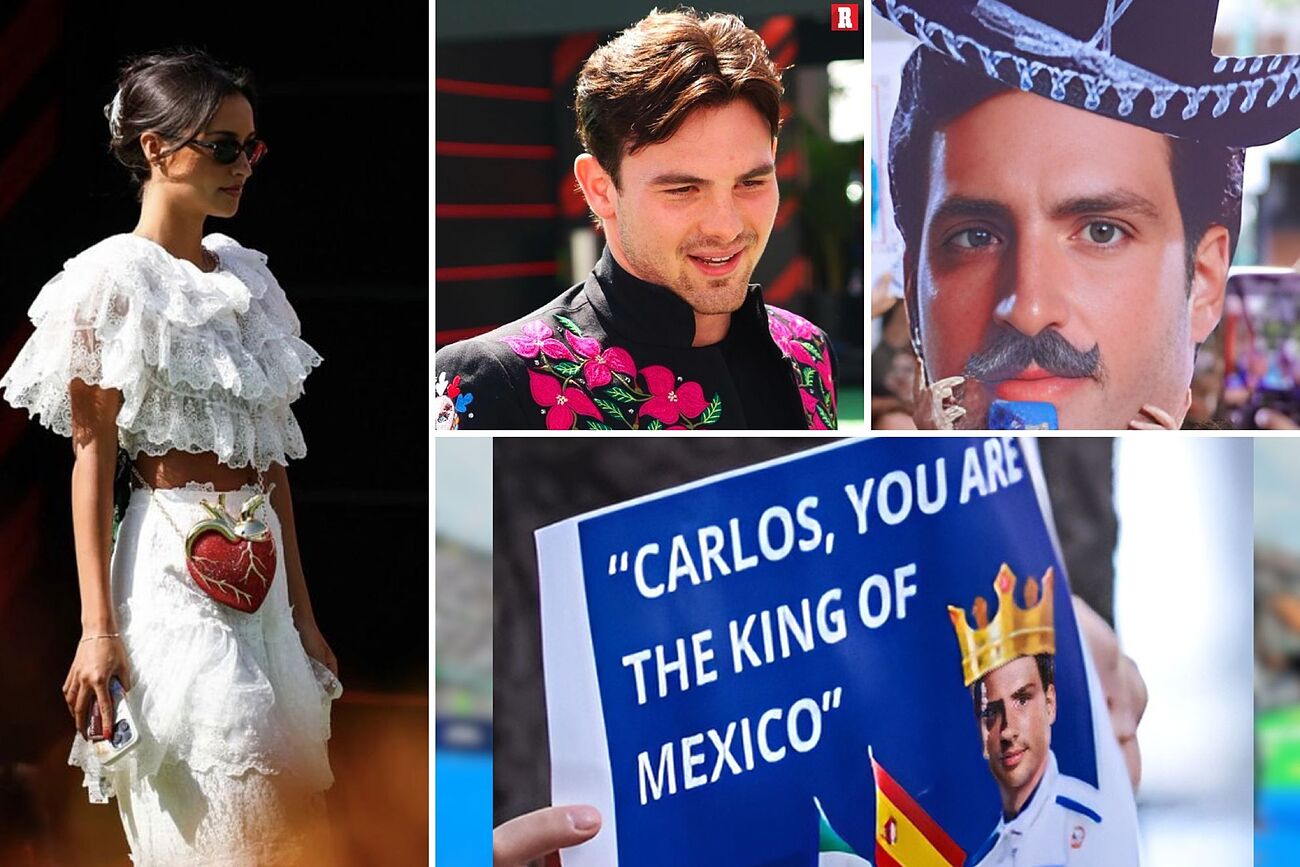 El gran premio de M�xico ha comenzado y la fiesta con el...