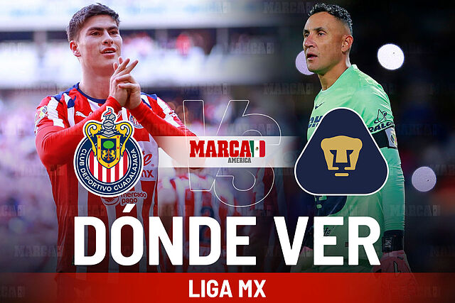 Chivas vs Pumas: D�nde ver el partido de la Liga MX y a qu� hora juega la "Hormiga" Gonz�lez hoy