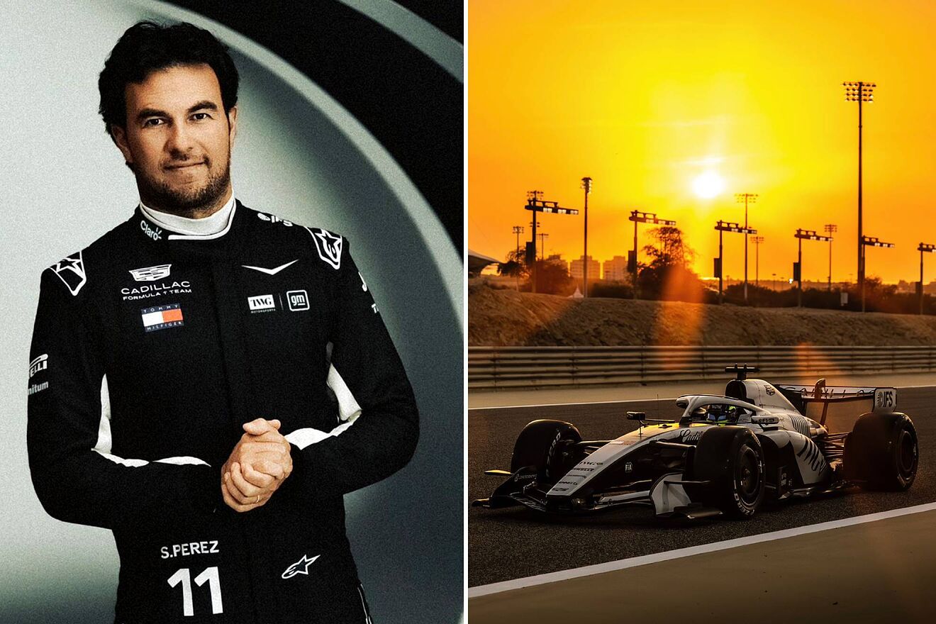 Sergio P�rez en Cadillac F1 Racing Team |