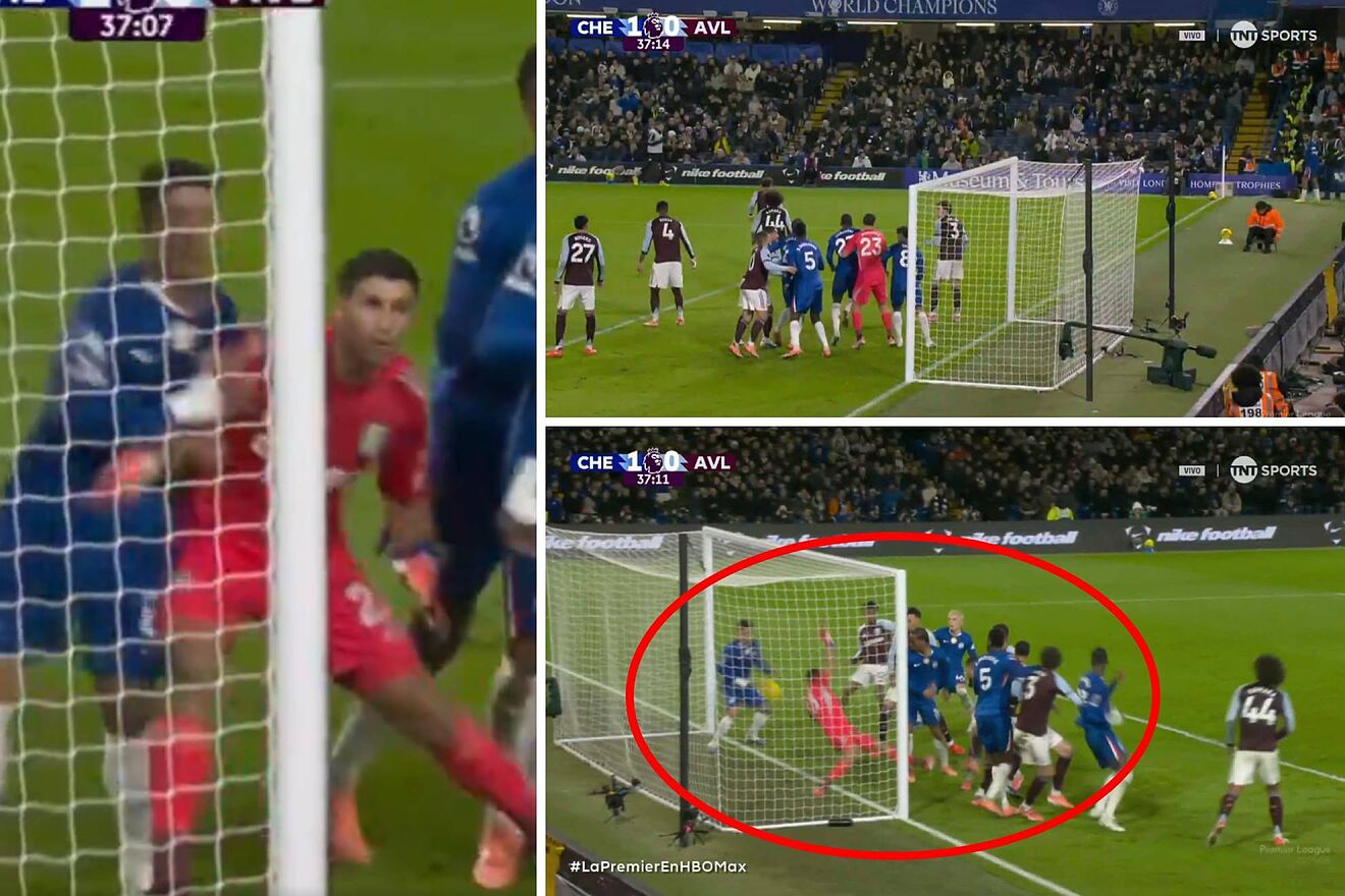 Al final, el gol se lo dieron a Joao Pedro por un pequeño desvío