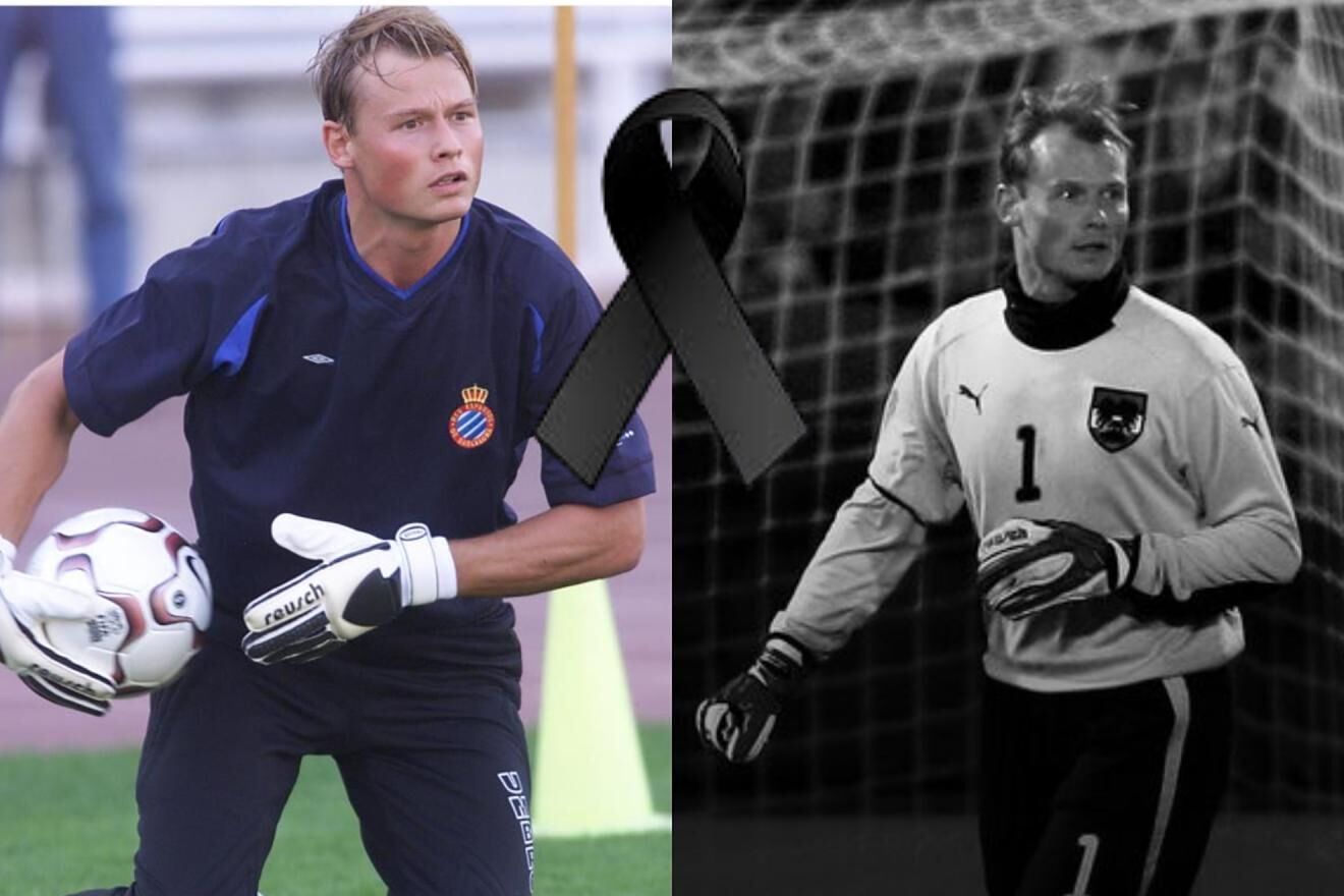 Alex Manninger, con el Espanyol y con Austria.