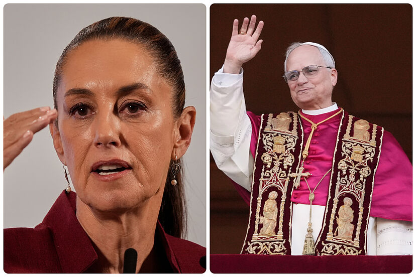 El primer mensaje de Claudia Sheinbaum al Papa León XIV | MARCA México