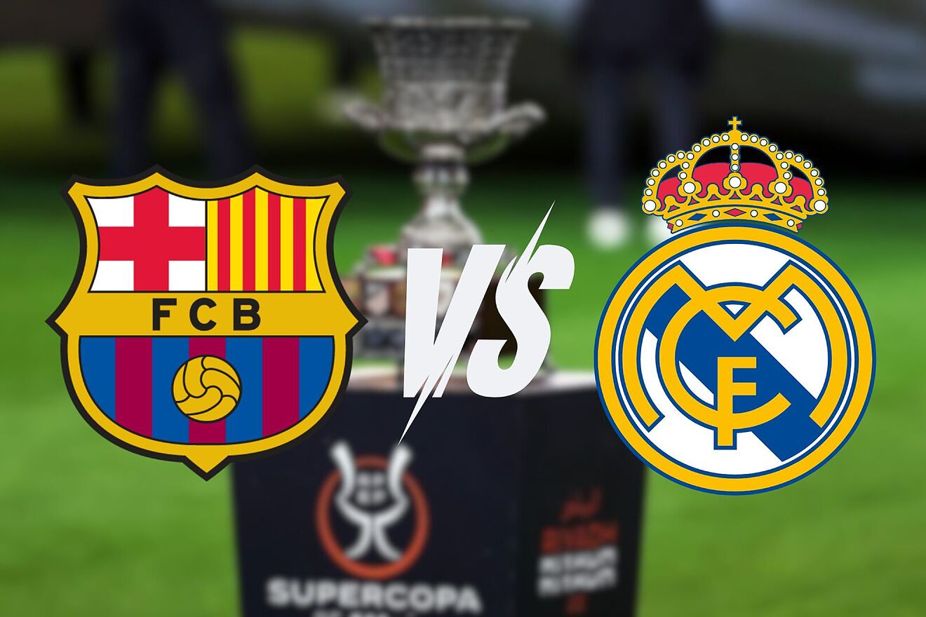 Barcelona vs Real Madrid: Cu�ndo es la Final de Supercopa de Espa�a,...