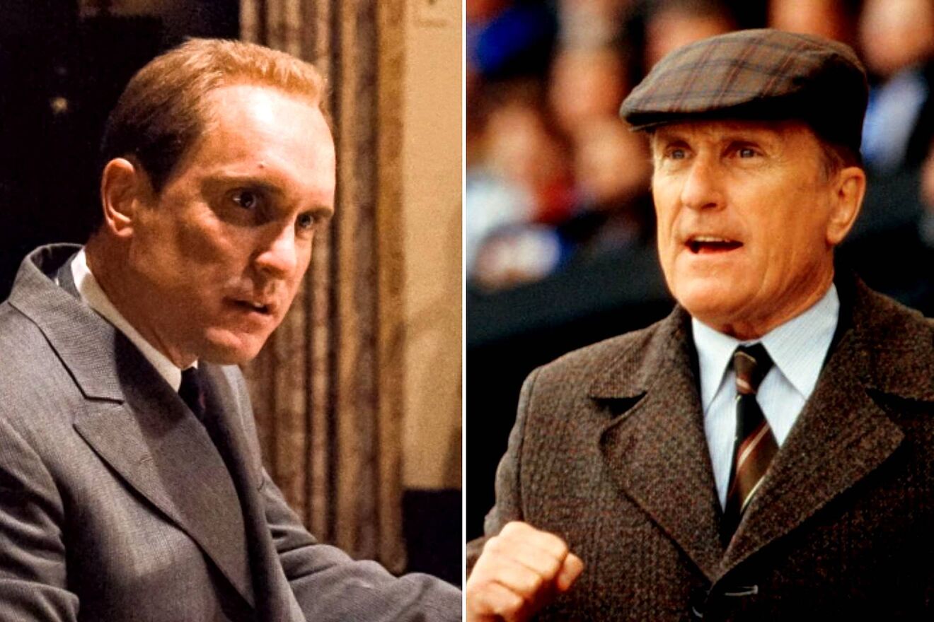 Robert Duvall en "El Padrino" y "Camino a la gloria" |
