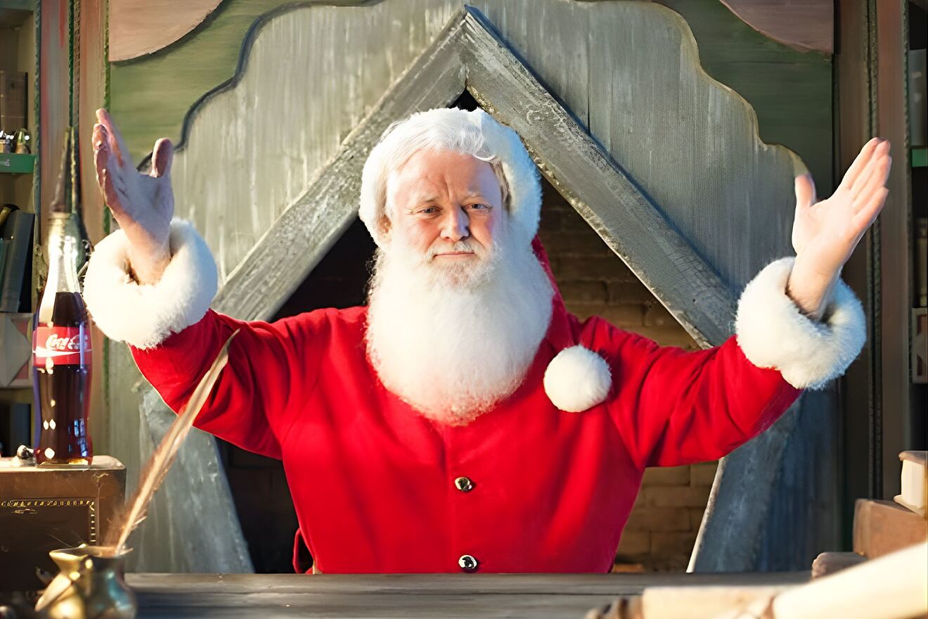 "Hands up who's excited for Christmas!"