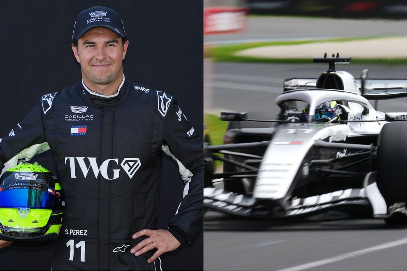 "Es todo lo que hab�a": Checo P�rez consuela a Cadillac tras...