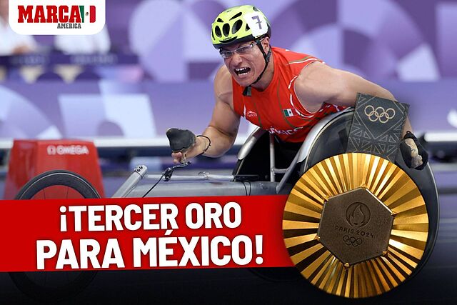 El velocista de silla de ruedas se impuso por 5 cent�simas