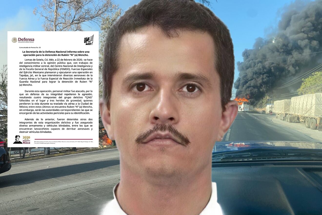 SEDENA confirma: El Mencho muere al ser trasladado a CDMX; Estados...