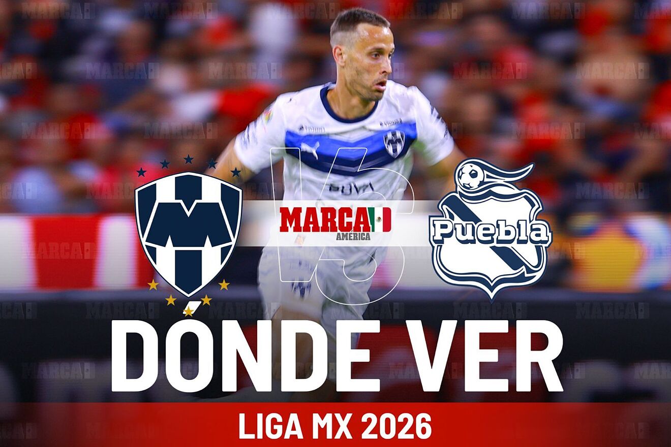 �D�nde ver Monterrey vs Puebla y horario del partido de Rayados hoy...