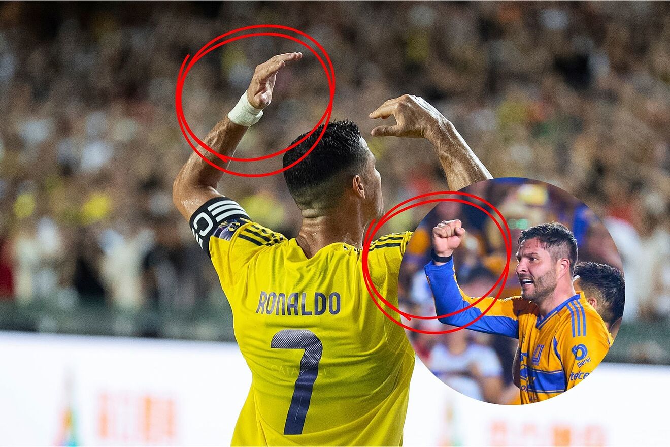 Cristiano Ronaldo aplica un Gignac con su WHOOP y no lo castigan