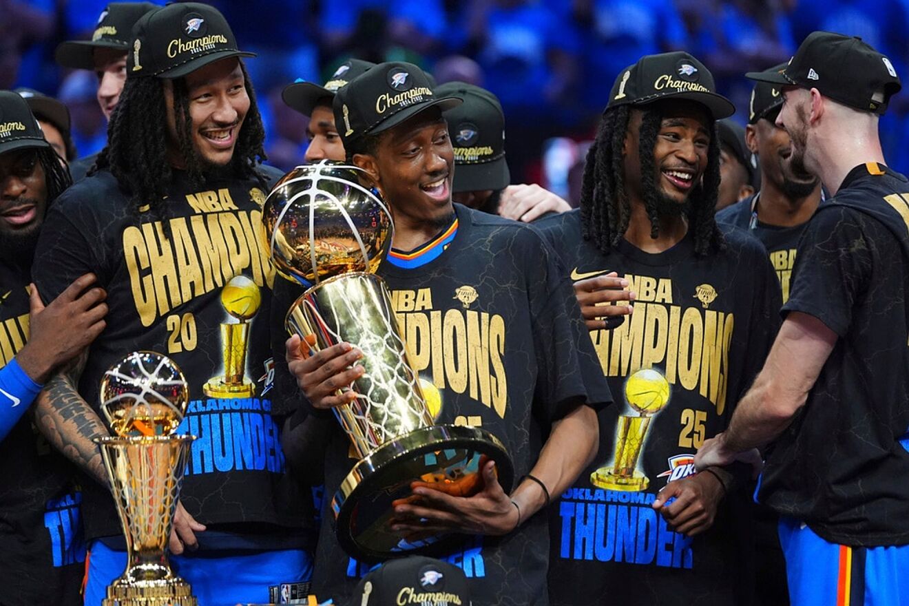 NBA Finals: Thunder campe�n de la NBA por primera vez en Oklahoma...