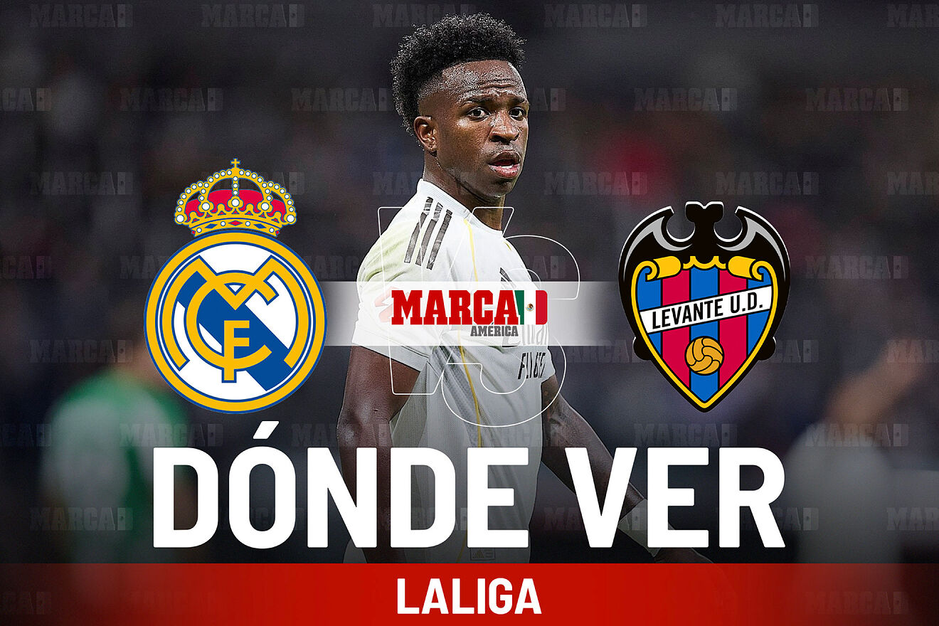 Real Madrid vs Levante: D�nde ver y a qu� hora juega Vinicius en la LaLiga 2026